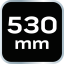 Cheie pentru țevi tip "S", 530 mm, 2,0" 02-422