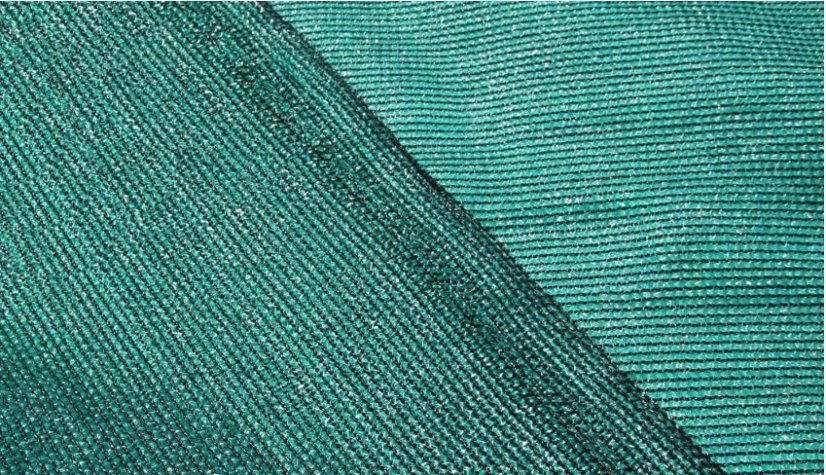 Árnyékoló háló sötétzöld 1,5x25m 90% árnyék