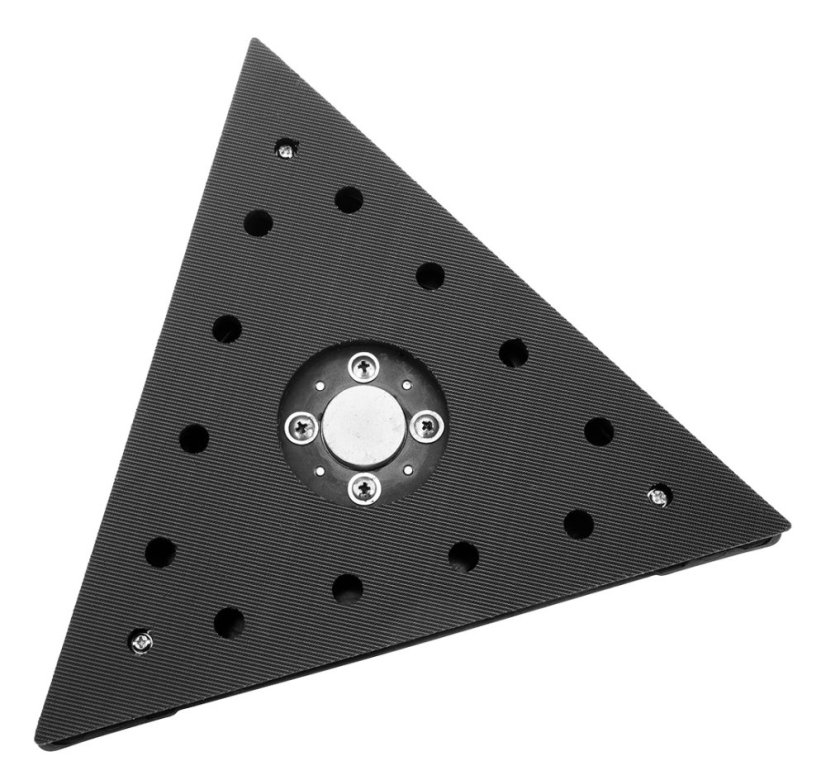 Gipszcsiszoló 710W, 215 mm, kerek és háromszögletű láb, fáklya 59G264