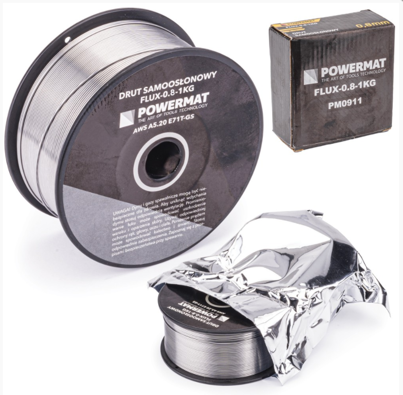 Csöves hegesztőhuzal 0,8 mm FLUX 1kg