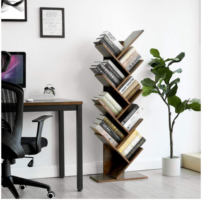 Bücherregal Braun Rustik