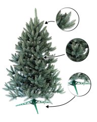 Lucfenyő karácsonyfa 220cm Royal Silver