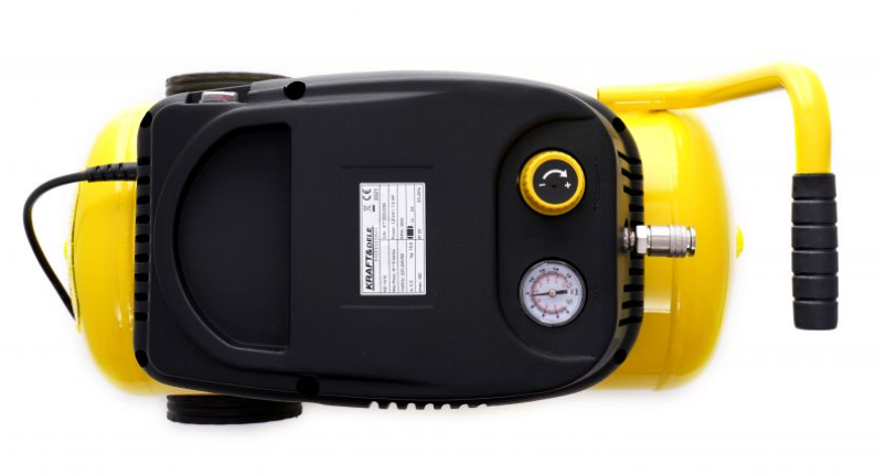 Olajmentes Légkompresszor 24L, 8 bar, 1.1 kW, 1.5 HP, 230V, Kompakt, Műhelybe/Autóipari célra, KD1416 Kraft&Dele