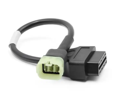 OBD II redukció Kawasaki motorkerékpárhoz 6pin A0163