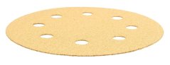 Brusný papír se suchým zipem 180 mm, K80, 5 ks, s 8 otvory pro brusku 59G263 54H022