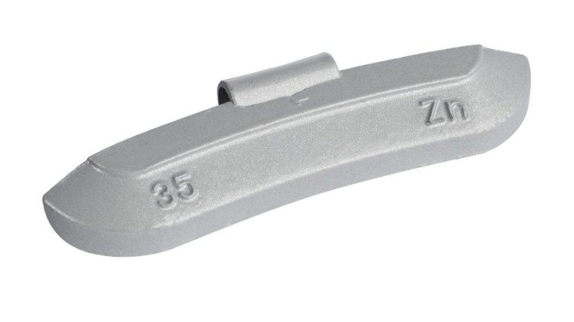 Centírozó (felütős) súly ZN védőrétegű pléh felnikre 35g 50db