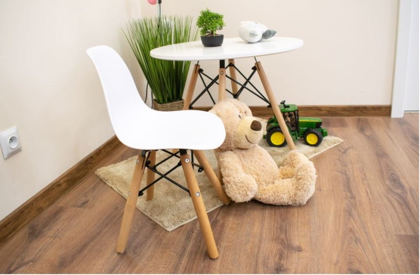 Skandináv stílusú gyerekszék Classic White