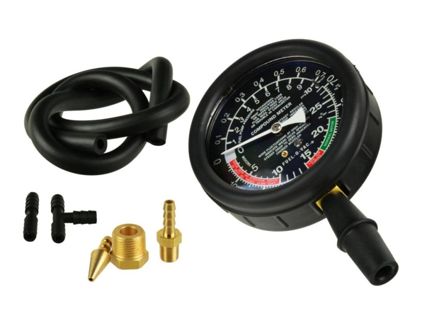 Tester tlaka goriva za benzinske motore - Vakuummetar G02508