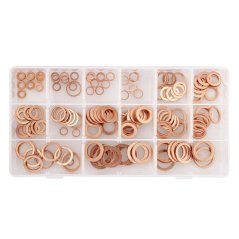 Měděné podložky, 150 ks 11-979