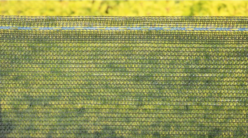 Beschattungsnetz grün 2x25m 55% Beschattung