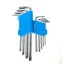 Chei Allen TORX tip L cu capete T10 până la T50, 9 bucăți TA1045