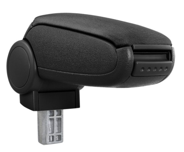 Dacia DUSTER könyöktámasz 2018+, fekete, textil borítás