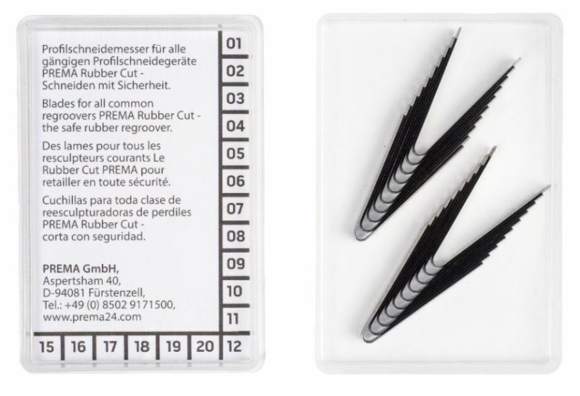 Nož za rezanje R Fix 1, za PREMA rezač profila 3-4mm, 20KOM