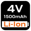 Aku odvijač 4V, Li-Ion, USB-C 04-199