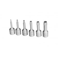 Törtcsavar kihajtó készlet 3/8 2-10 mm