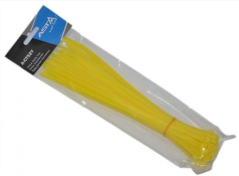 Legături pentru cabluri galbene 5x250mm 50pcs A-CT52Y