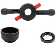Rychloupínací matice 36x3mm + přítlačná miska a přítlačná podložka