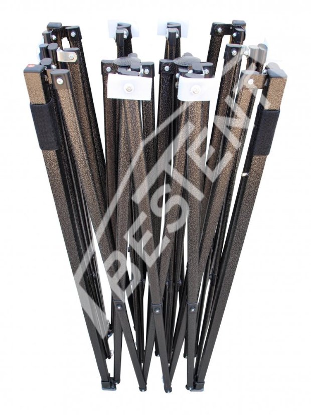 Cort pavilion 3x6 negru SQ