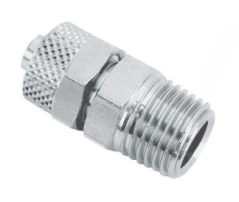 Pneumatická nástrčná koncovka priama vnější závit 1/8" 6x4 mm