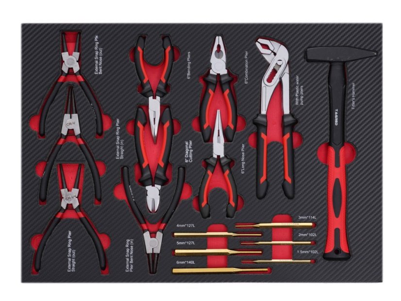 Műhelykocsi szerszámokkal 298 db TA214