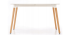 Esszimmertisch WHITE MODERN 120 x 80 CM