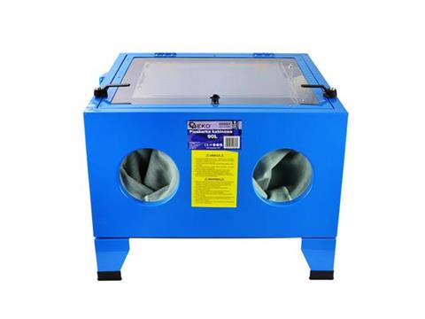 Homokfúvó kabin 90L/230V/7bar