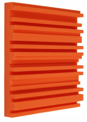 Акустичен панел Equalizer 50x50cm, дебелина 7cm, червен