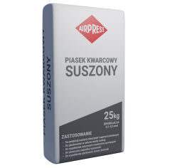 Křemičitý písek na pískování (sušený) 25 kg zrnitost 0,1 - 0,5 mm 45361