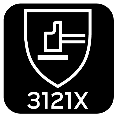 Arbeitshandschuhe, Polyester mit Latexbeschichtung (Krincle), 3121X, Größe 8 97-645-8