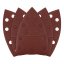 Velcro brusni papir, željezo 102 x 152 mm, P180, 5 kom, s 11 rupa 58T306
