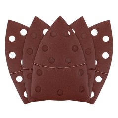 Brusni papir s čičkom, željezo 102 x 152 mm, P220, 5 kom, s 11 rupa 58T307