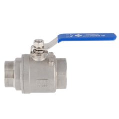 Kuglični ventil 2" vanjski-unutarnji od nehrđajućeg čelika 36395