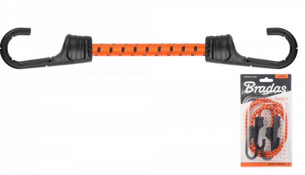 Gumipók fém-műanyag horgokkal ,60cm, 2 db