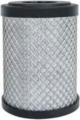 Aktivkohle-Luftfilterpatrone A 1" 3300 l/min 0,01 ?m
