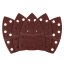 Brusni papir s čičkom, željezo 102 x 152 mm, P40, 5 kom, s 11 rupa 58T300