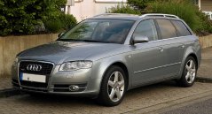 AUDI A4 (B6, B7) kovinski adapter za naslon za roke, črn, eko usnje