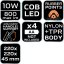 Akumulatorska lampa + trokut upozorenja 2 u 1 99-076