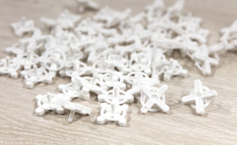 Abstandskreuze mit Kreis 1,5 mm, 100 St. 61-114