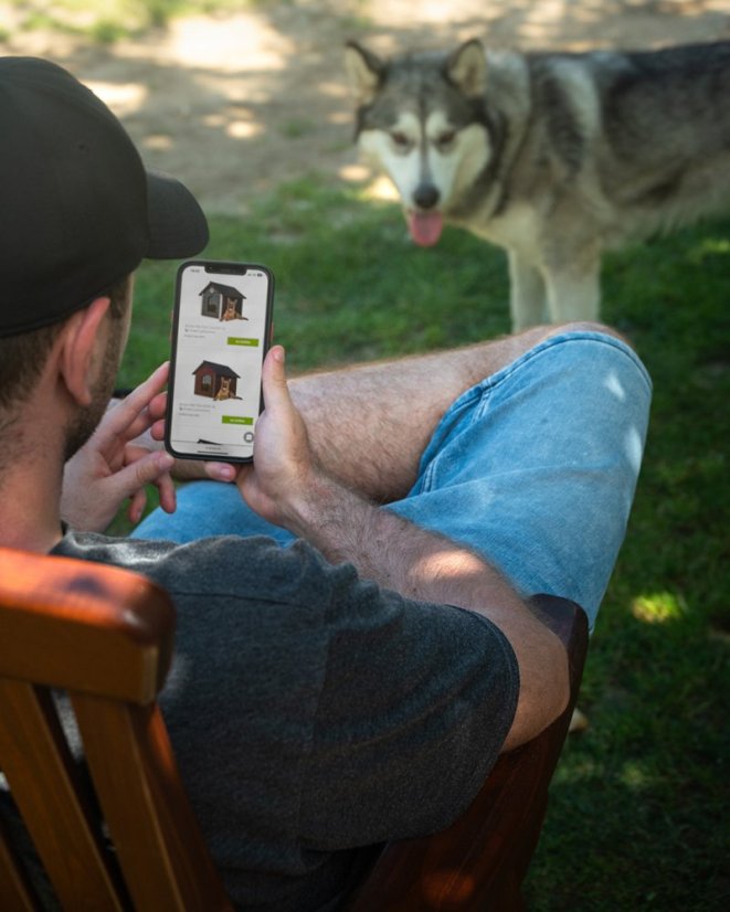 Hundehütte Ajša XL