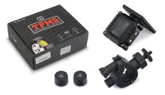 TPMS jelző, napelemes érzékelő motorkerékpárokhoz