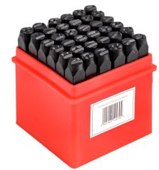 Betű és szám beütő készlet 8mm/36db M57487