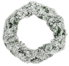 Veniec vianočný 45cm Snowy