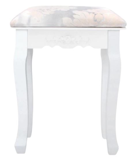 WHITE BARROCO taburett