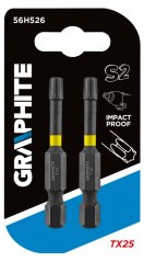 TX25 x 50 mm-es ütvecsavarozó bitek, 2 db. 56H526