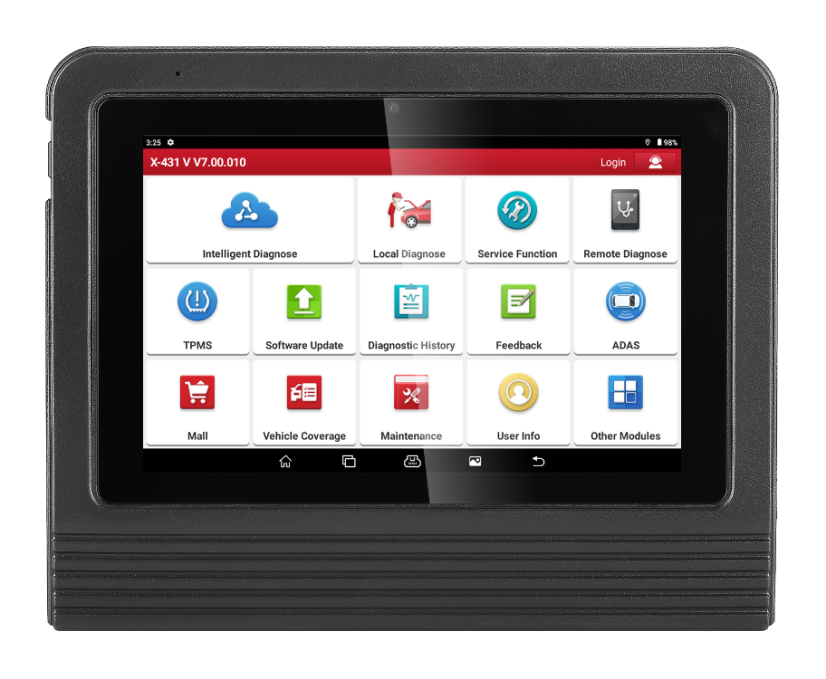 Autodiagnostik MarkteinfĂĽhrung X431 V+ 5.0 CZ 2025