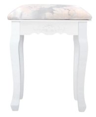 Taburet WHITE Barroco