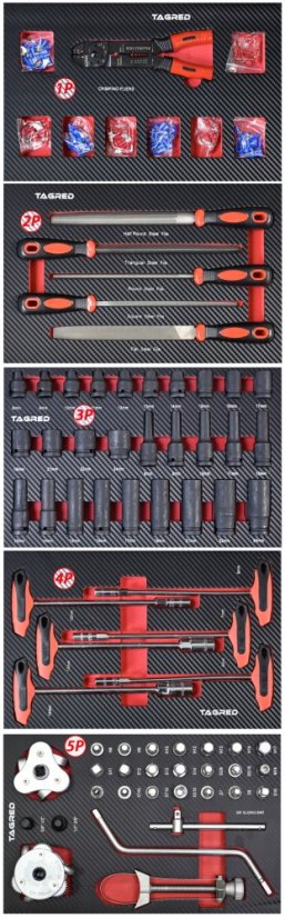 Műhelykocsi PERFORMANCE XXL, 541db TA196