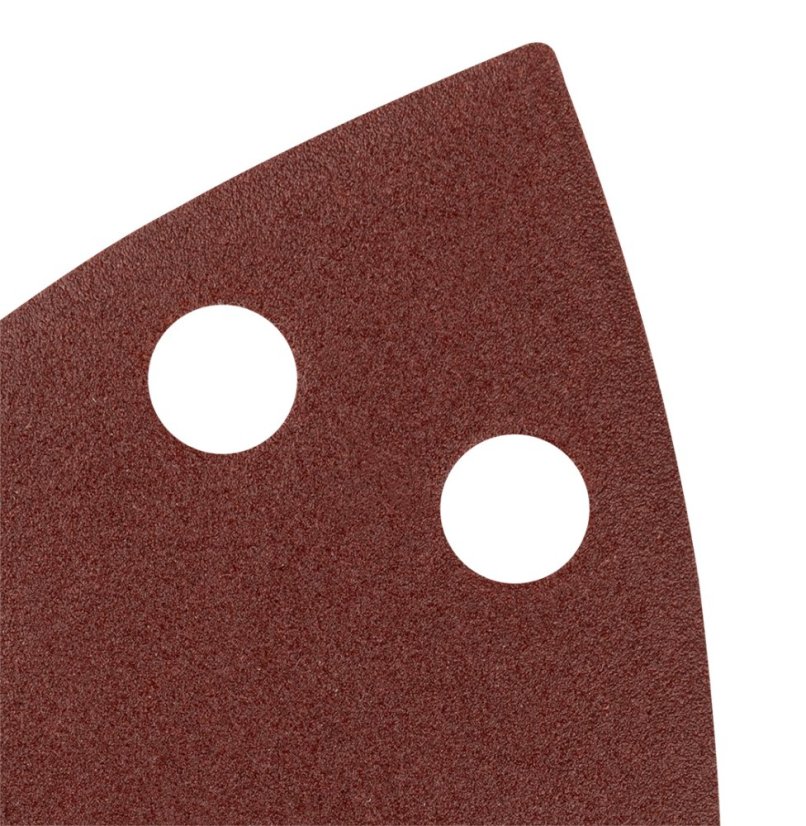 Velcro brusni papir, željezo 102 x 152 mm, P180, 5 kom, s 11 rupa 58T306