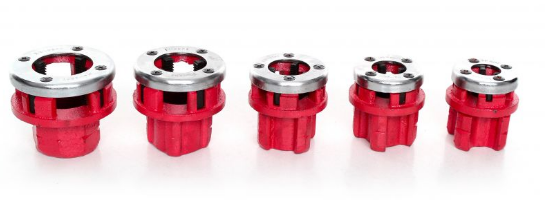 Menetvágó készlet csövekhez 3/8" - 1+1/4" 5db