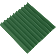 Akustična plošča - klin 50x50x5cm zelena